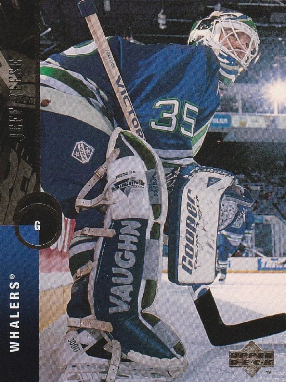 Jeff Reese - 1995 Upper Deck Hockey Card